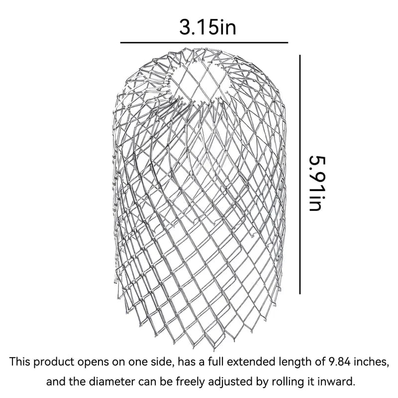 🍂 FALL FAVORITE | Expandable Gutter Leaf Strainer – Helps Block Leaves, Pine Needles & Roof Debris