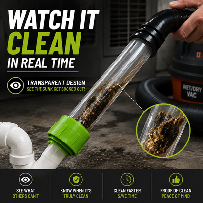 Clear Your AC Drain in Minutes ¡ª No Plumber Needed.