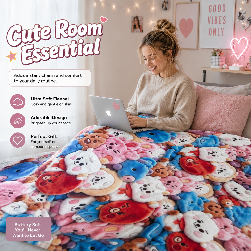 Plush Toy Blanket