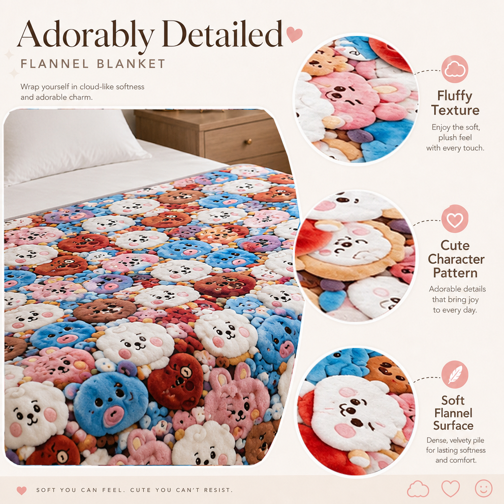Plush Toy Blanket