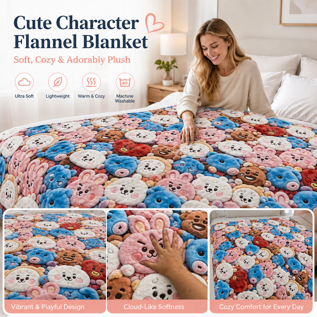 Plush Toy Blanket