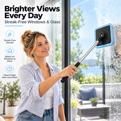 Dual Magnetic Car Windshield Cleaner | Streak-Free Auto Glass Cleaning Kit⭐