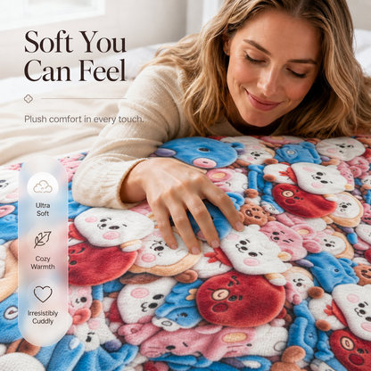 Plush Toy Blanket
