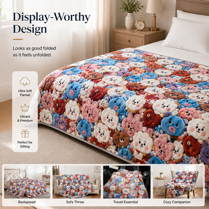 Plush Toy Blanket