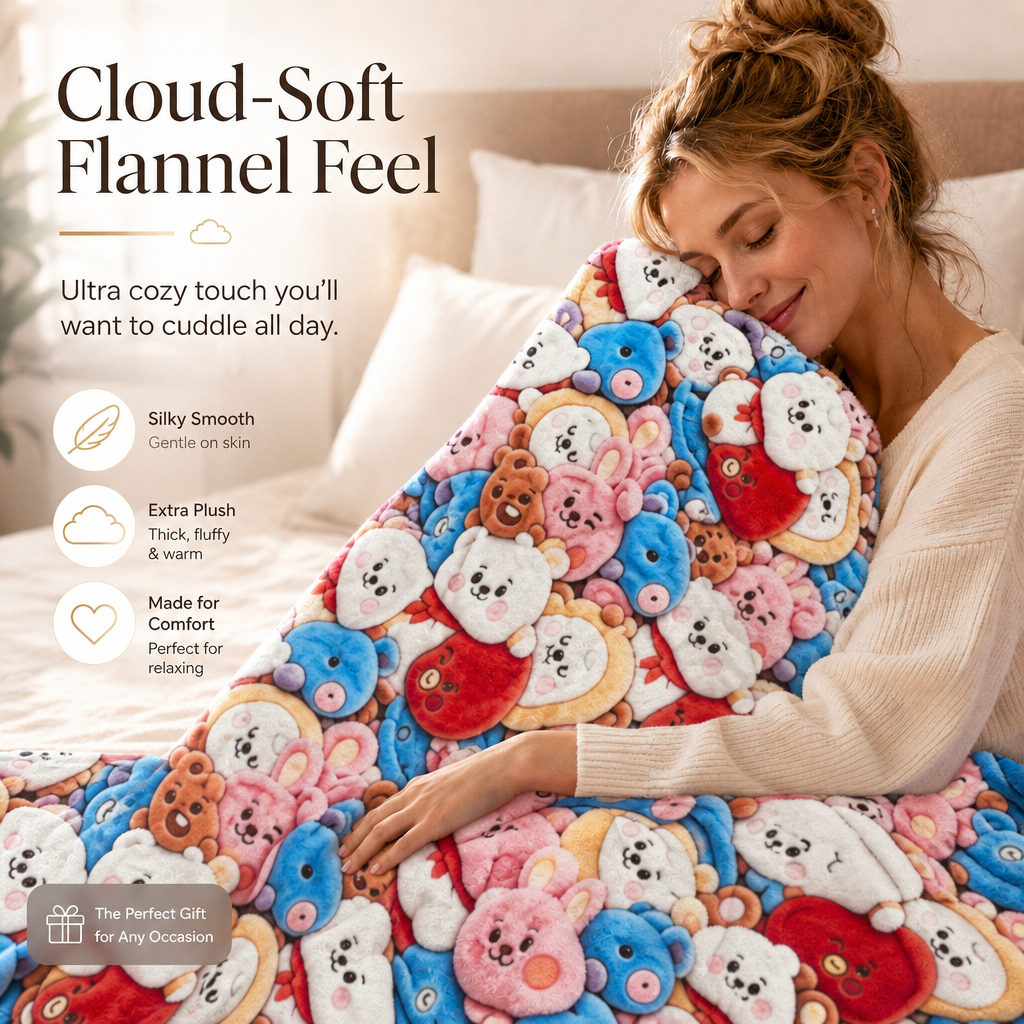Plush Toy Blanket