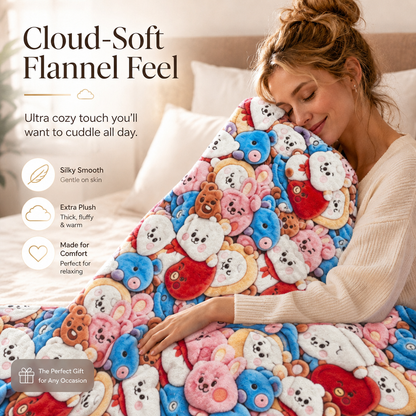 Plush Toy Blanket