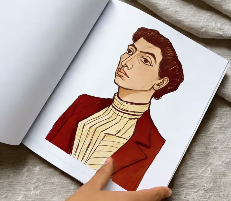 ✍️Beginner-Friendly💕Ink Tracing: A Therapeutic Reverse Coloring Experience (📚Premium Edition | Thick Paper | Easy-Tear, Frame-Ready Pages)