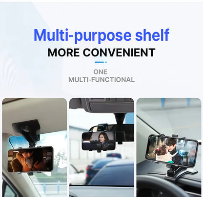 Car Dashboard Phone Holder with 360 Degree Rotation