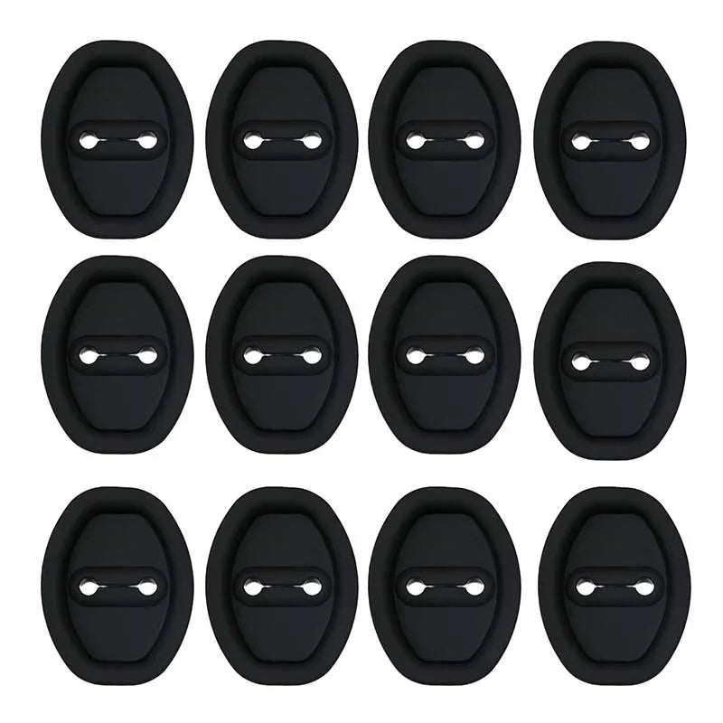 🎉Car Door Lock Cover – Noise-Dampening & Rust-Proof Striker Protector