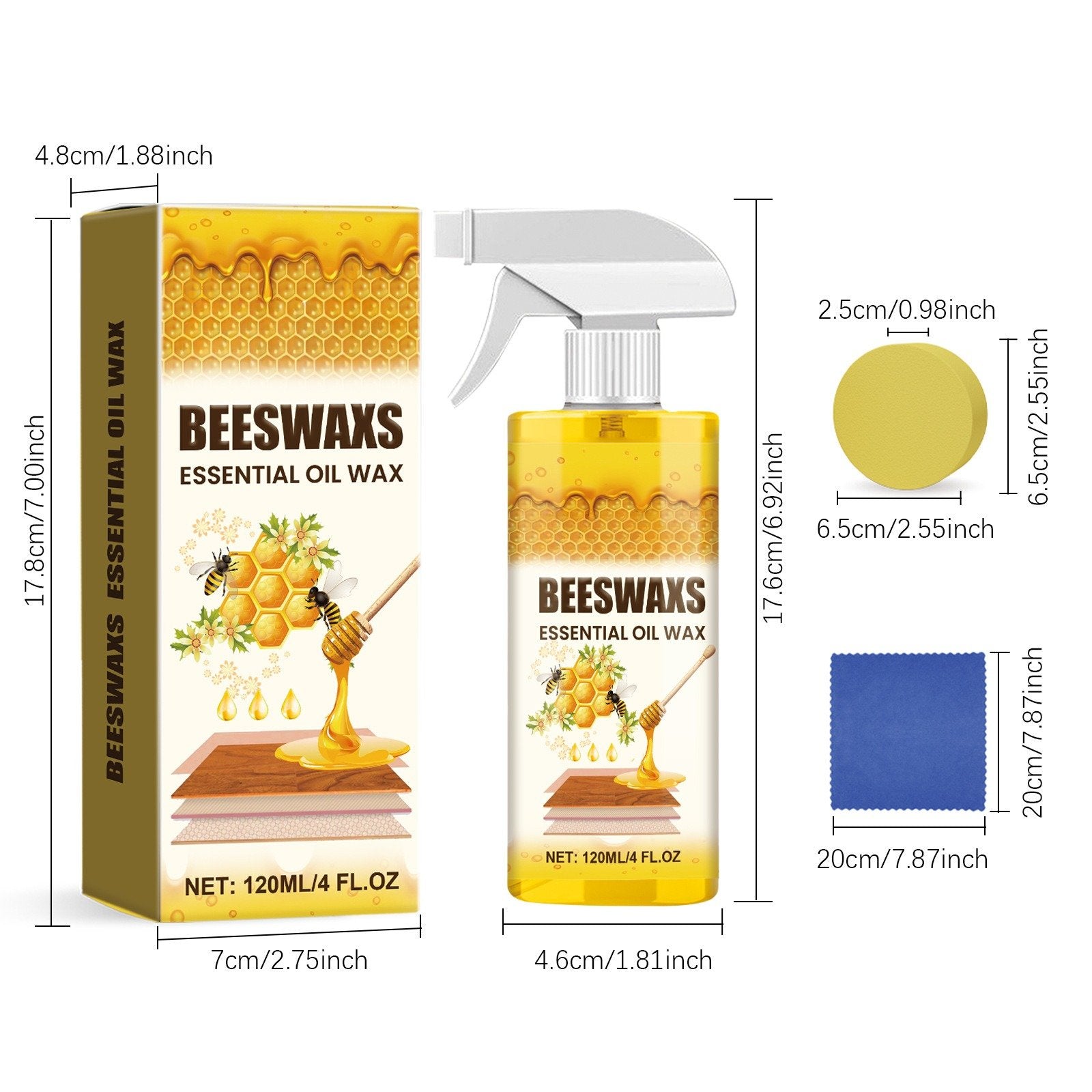 💕🎁Only $19.99 This Week🌟🎉Wood Polishing Beeswax Spray