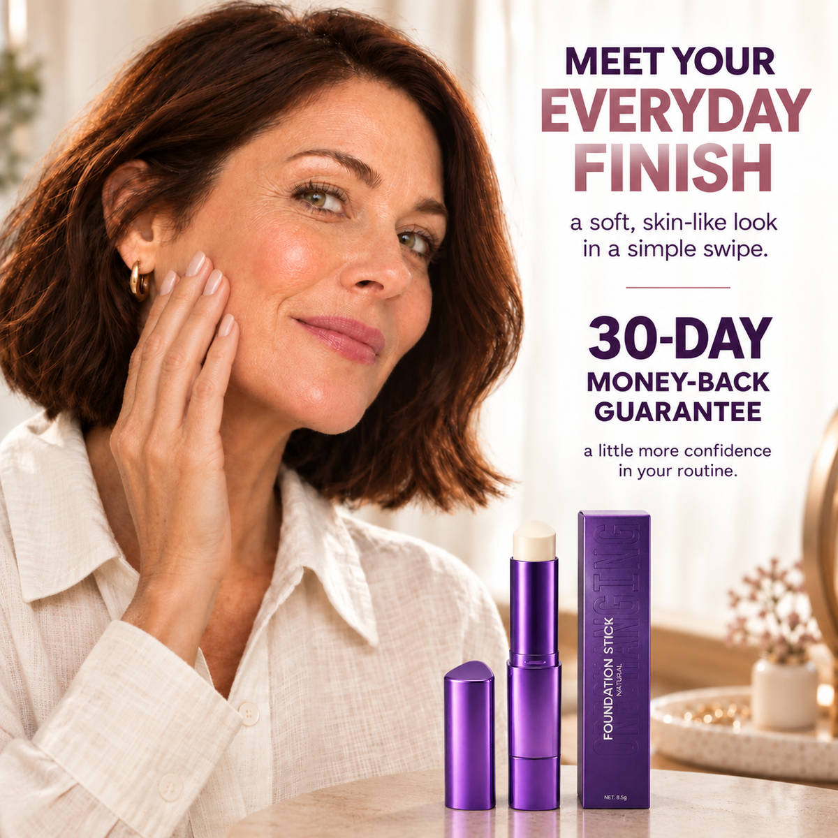 🔥Changing Foundation Stick – The stick that makes mature skin glow again