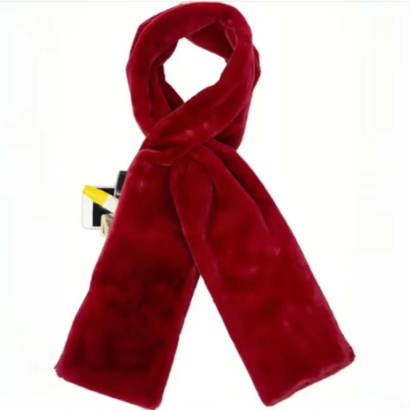 🎉50K+ SOLD!🎁Cozy Scarf with Hidden Pocket – Warm, Soft & Secure Zipper🧣