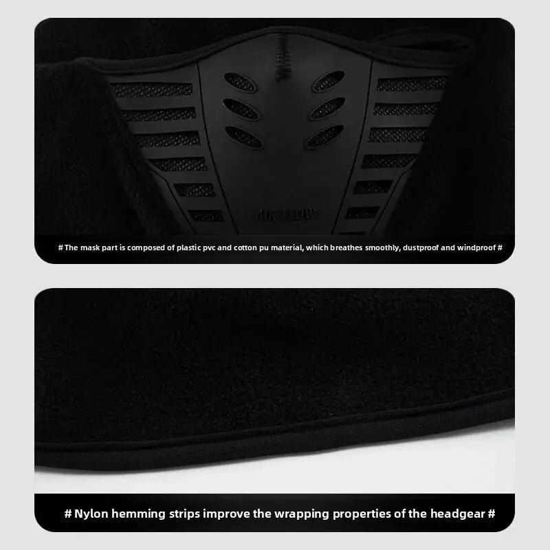 🔥Barakalaf hat ski mask winter windproof and warm 3D design breathable headscarf mask