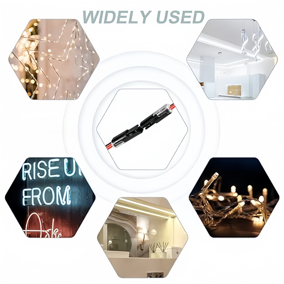 🔥🔥Double - Wire Plug-in Connector With Locking Buckle