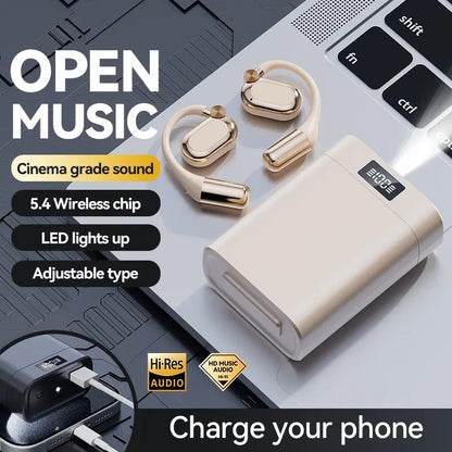 Bluetooth Earbuds with Smartphone Charging Support