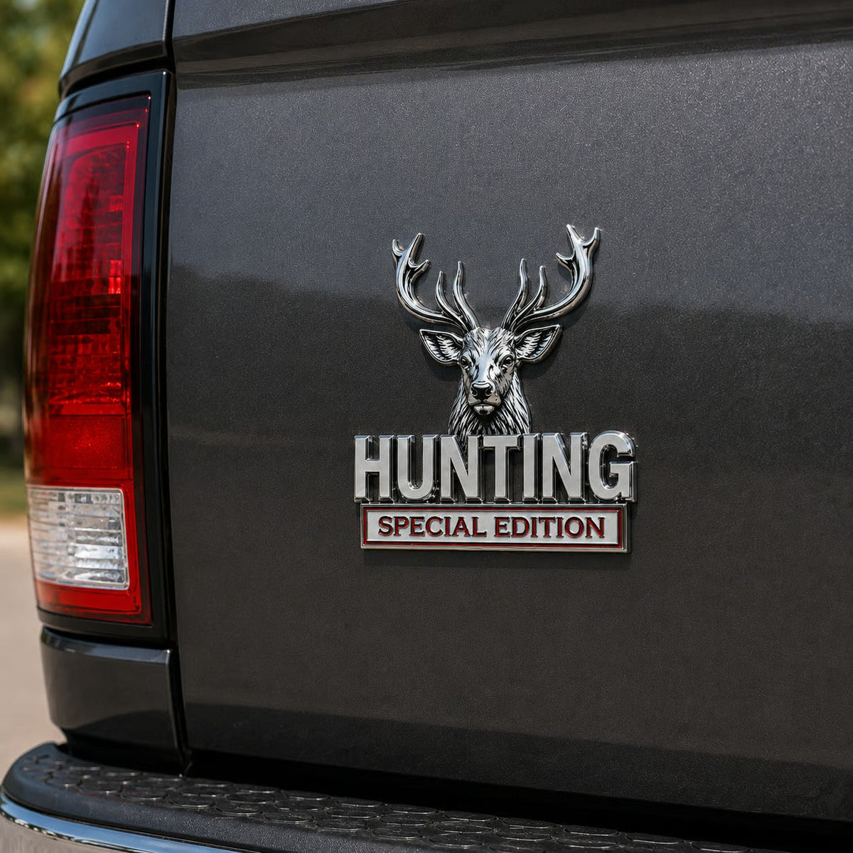 🦌 HUNTING Special Edition 3D Chrome Metal Car Emblem