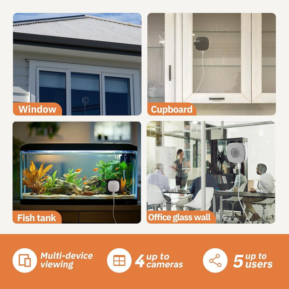 🔥 Crystal-clear security 2K camera