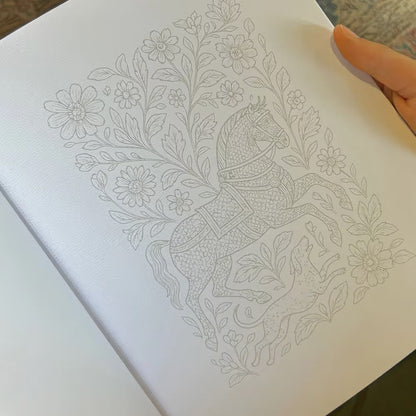 ✍️Beginner-Friendly💕Ink Tracing: A Therapeutic Reverse Coloring Experience (📚Premium Edition | Thick Paper | Easy-Tear, Frame-Ready Pages)