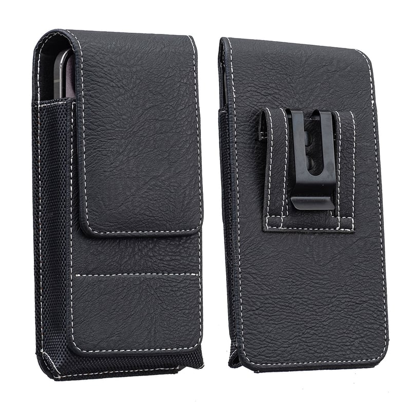 🔥📱Premium Men's PU Leather Cell Phone Holster Pouch💼