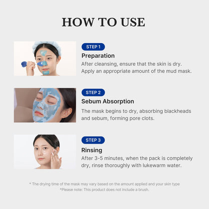 Zero Pores Blackhead Mud Mask-Free Pore Brush