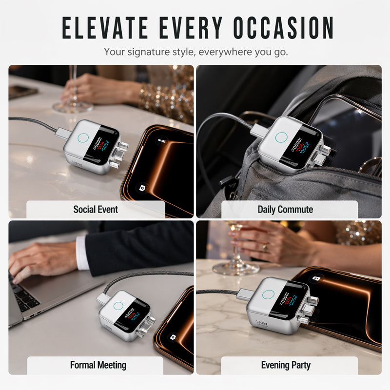 🏆 🔧USB-C Smart Charging Protector with LED Display
